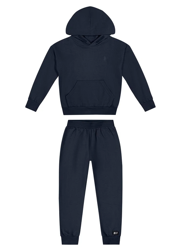 Colorittá - Conjunto Infantil Menino Monocromático Azul