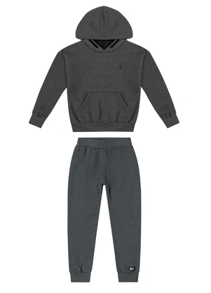 Colorittá - Conjunto Infantil Menino Monocromático Cinza - COLORITTÁ