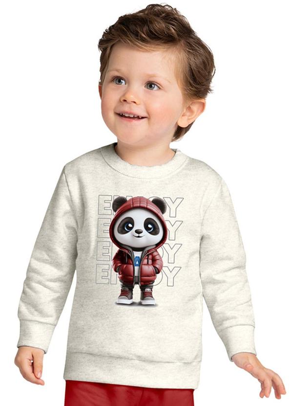 Kyly - Conjunto Infantil Menino Pandinha Cinza 2