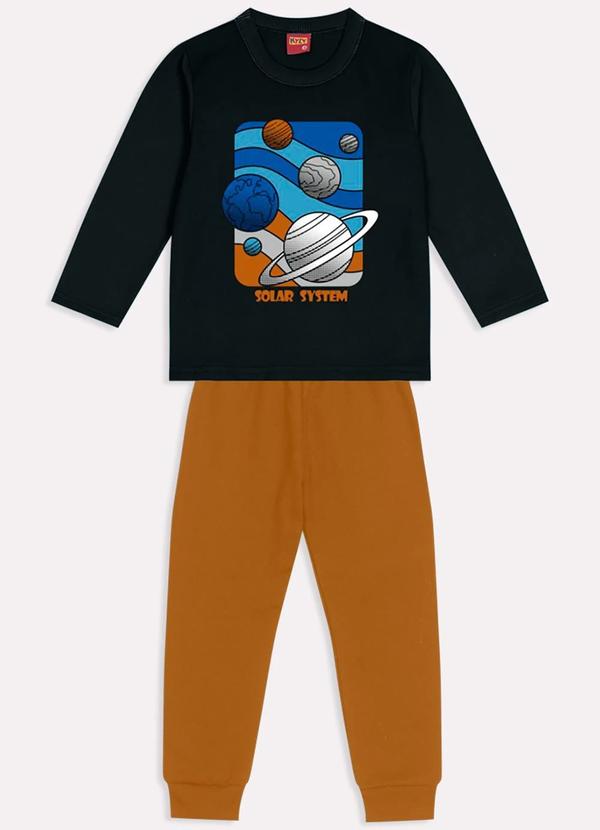 Kyly - Conjunto Infantil Menino Preto