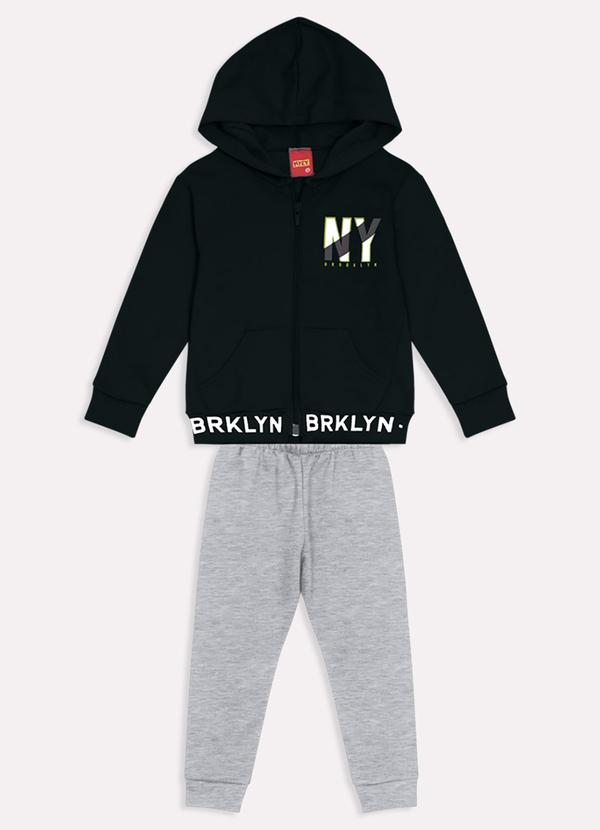 Kyly - Conjunto Infantil Menino Preto