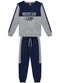 Kyly - Conjunto Infantil Menino Recortes Verde - variação: Cinza
