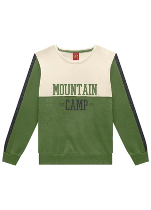 Kyly - Conjunto Infantil Menino Recortes Verde - KYLY