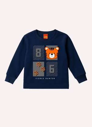 Kyly - Conjunto Infantil Menino Tigre Azul - KYLY