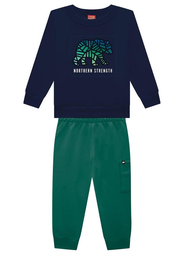 Kyly - Conjunto Infantil Menino Urso Azul