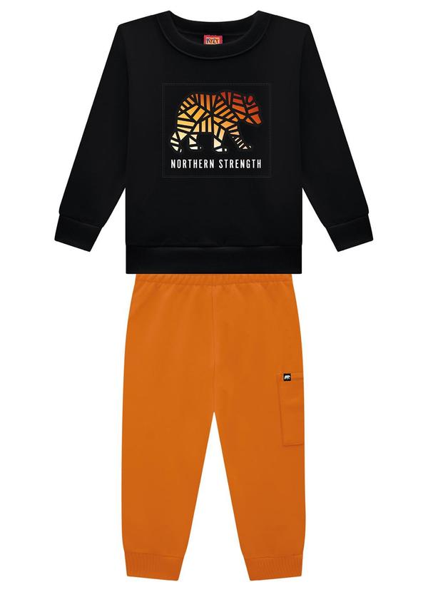 Kyly - Conjunto Infantil Menino Urso Preto 2
