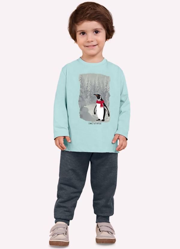 Milon - Conjunto Infantil Menino Verde