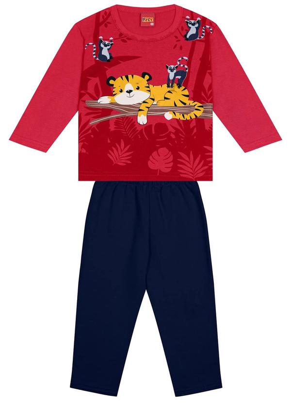Kyly - Conjunto Infantil Menino Vermelho
