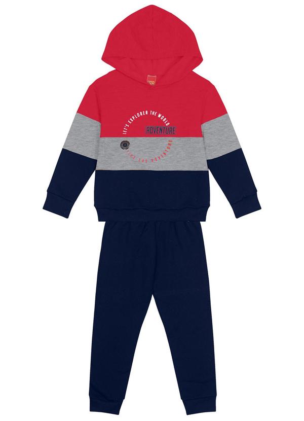 Kyly - Conjunto Infantil Menino Vermelho