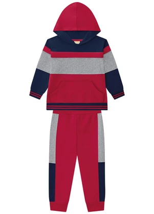 Milon - Conjunto Infantil Menino Vermelho - MILON