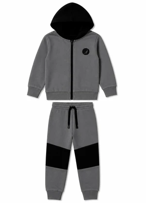 Rosa Azul - Conjunto Infantil Minimalista Kangulu Chumbo - ROSA AZUL