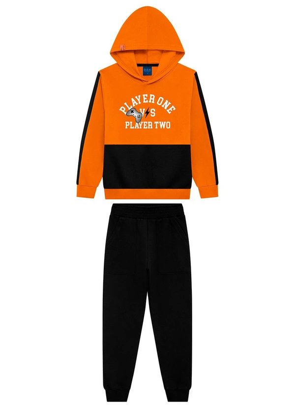 Ddk - Conjunto Infantil Moletom Amarelo 3