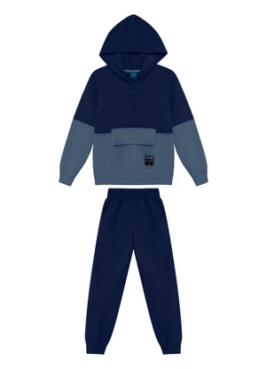 Ddk - Conjunto Infantil Moletom Azul - DDK