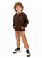 Ddk - Conjunto Infantil Estampa Skate Marrom - variação: Marrom