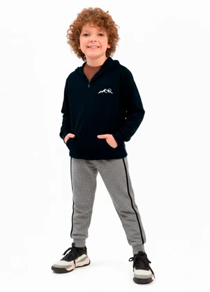 Ddk - Conjunto Infantil Mountain High Preto - DDK