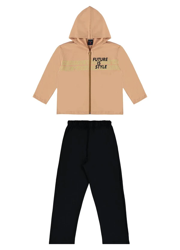 Guloseima - Conjunto Infantil para Menino Marrom