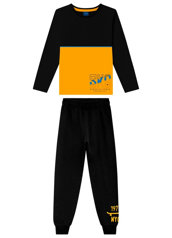 Ddk - Conjunto Infantil Preto 2