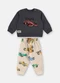 Up Baby - Conjunto Infantil Racing Cinza - variação:  