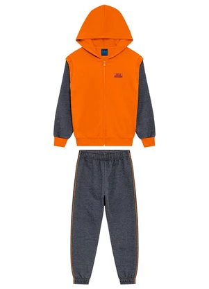 Ddk - Conjunto Infantil Térmico e Moletom Amarelo - DDK