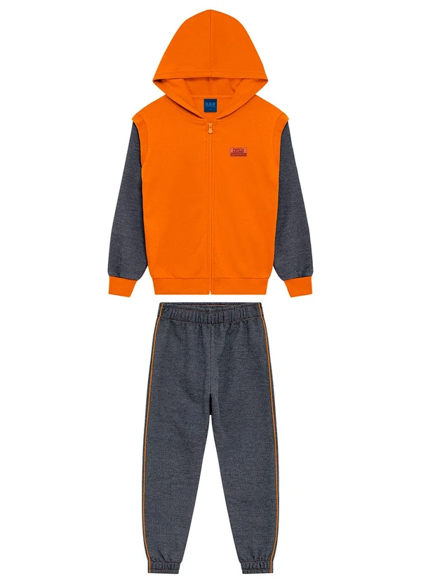 Ddk - Conjunto Infantil Térmico e Moletom Amarelo
