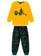 Ddk - Conjunto Infantil Termo e Moletom Amarelo - variação: Amarelo