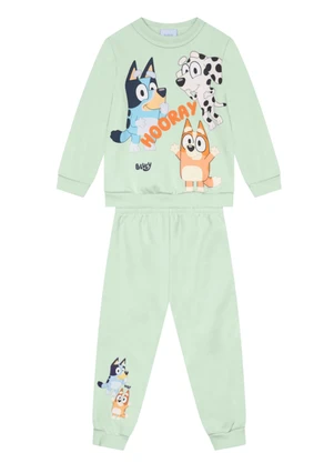 Brandili - Conjunto Infantil Unissex da Bluey Azul - BRANDILI