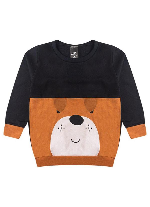 Rosa Azul - Conjunto Inverno Ursinho Kangulu Caramelo 2