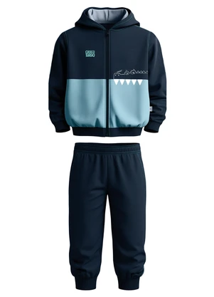 Malwee Kids - Conjunto Jacaré com Aplique Azul Marinho - MALWEE KIDS
