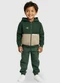Malwee Kids - Conjunto Jacaré com Aplique Verde Escuro - variação: Verde Escuro