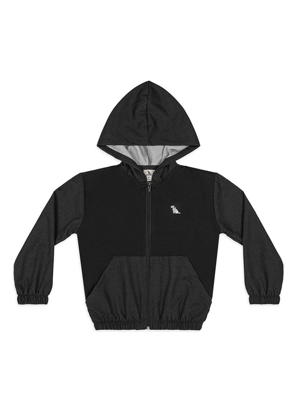 Quimby - Conjunto Jaqueta Calça Esportiva Preto 5