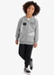 Rovi Kids - Conjunto Jaqueta Capuz e Calça Moletom Marrom - variação: Cinza