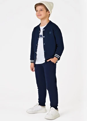 Trick Nick - Conjunto Jaqueta com Calca Azul - TRICK NICK