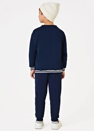 Trick Nick - Conjunto Jaqueta com Calca Azul - TRICK NICK