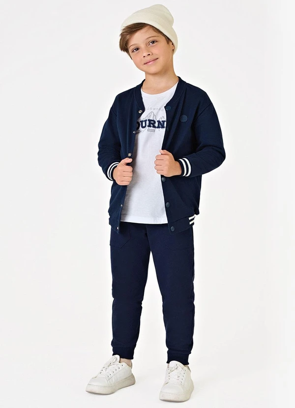 Trick Nick - Conjunto Jaqueta com Calca Azul 3