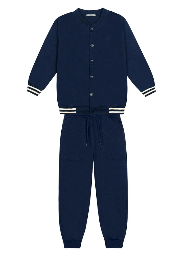 Trick Nick - Conjunto Jaqueta com Calca Azul 6