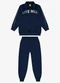 Rovi Kids - Conjunto Jaqueta com Calça Moletom Azul - variação: Azul