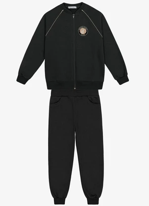 Trick Nick - Conjunto Jaqueta com Calca Preto - TRICK NICK