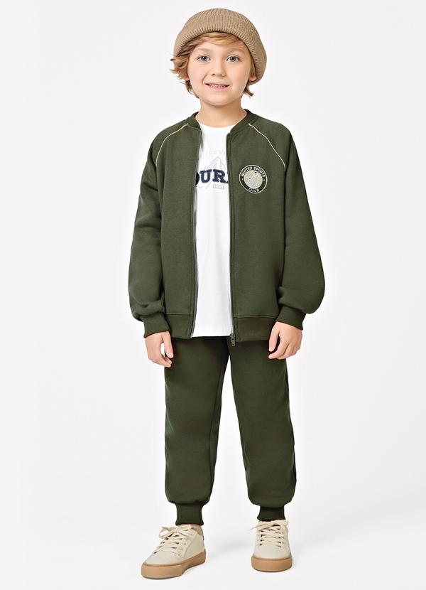 Trick Nick - Conjunto Jaqueta com Calca Verde