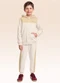 Fakini Kids - Conjunto Jaqueta com Capuz e Calça Bege - variação: Bege