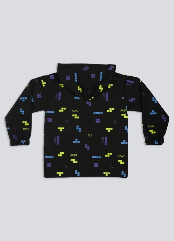 Fakini Kids - Conjunto Jaqueta com Capuz e Calca Estampado 4