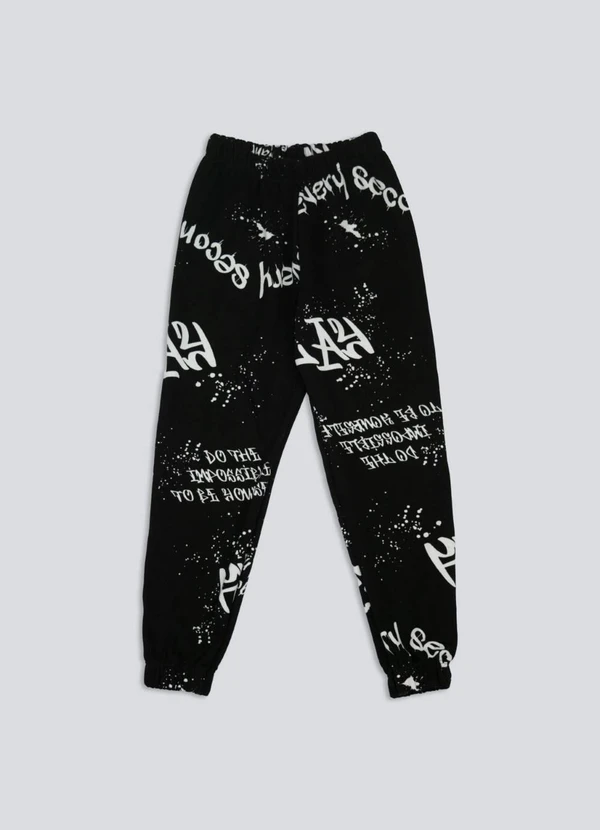 Fakini Kids - Conjunto Jaqueta com Capuz e Calca Preto 5