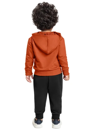 Bee Loop - Conjunto Jaqueta Dino e Calça Marrom - BEE LOOP
