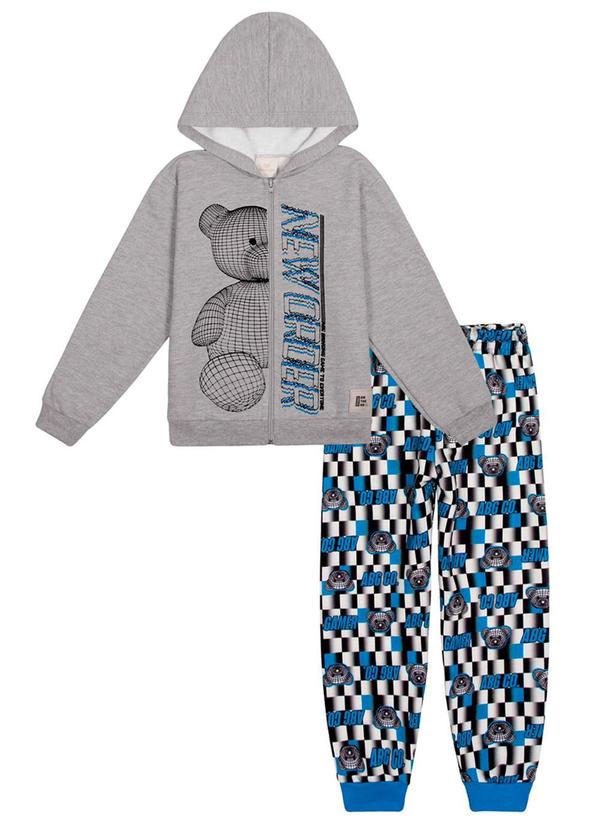 Abrange - Conjunto Jaqueta e Calça Bear Cinza 2
