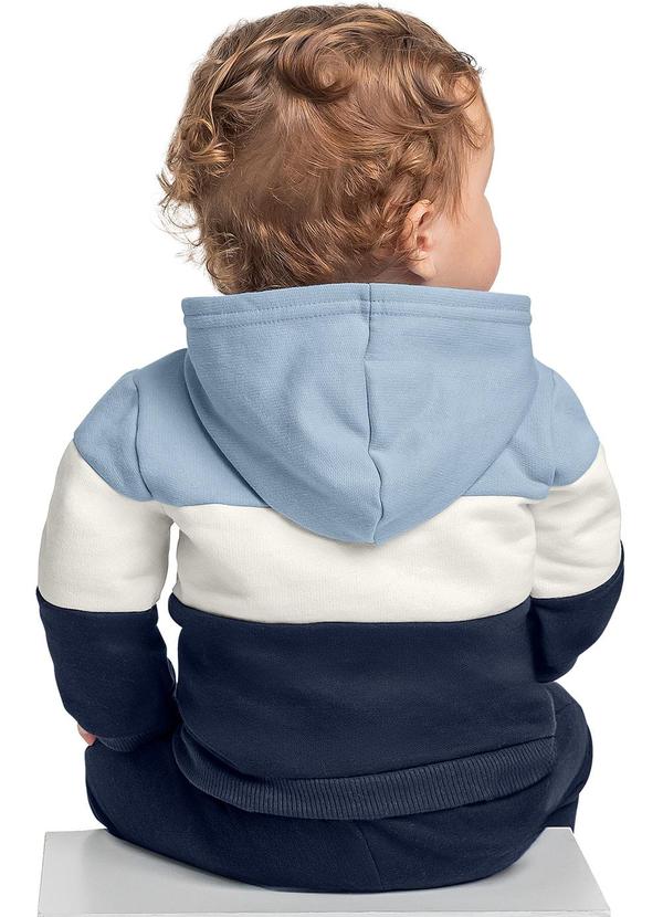 Quimby - Conjunto Jaqueta e Calça Bebê Azul 2