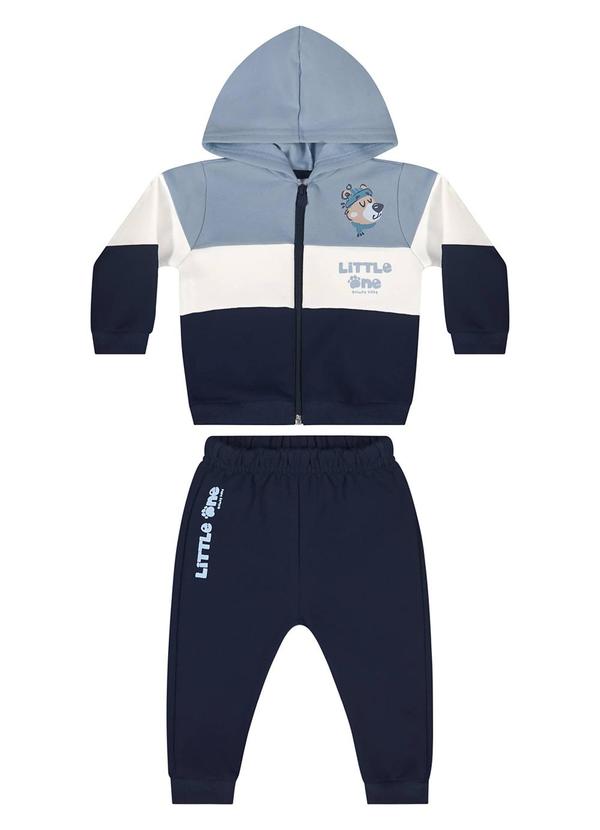 Quimby - Conjunto Jaqueta e Calça Bebê Azul 3
