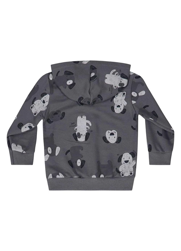 Quimby - Conjunto Jaqueta e Calça Bebê Cinza 3