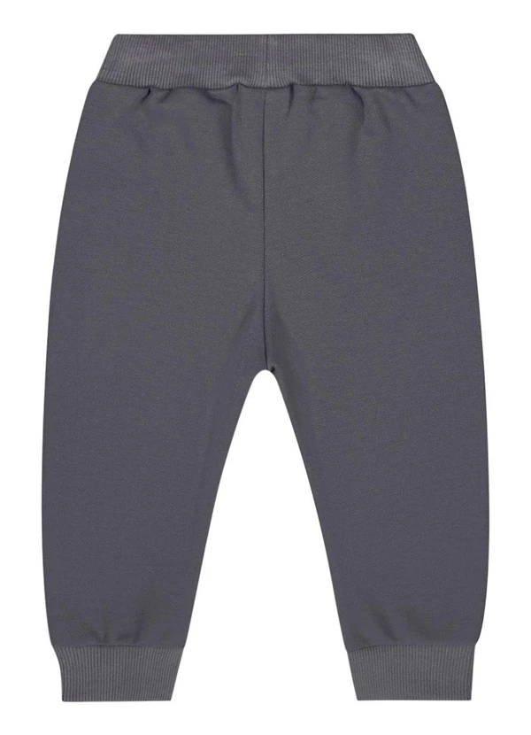 Quimby - Conjunto Jaqueta e Calça Bebê Cinza 5