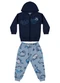 Bee Loop - Conjunto Jaqueta e Calça Bebê Menino Azul - variação: Azul