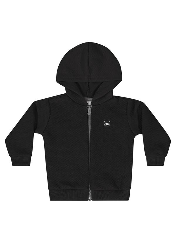 Quimby - Conjunto Jaqueta e Calça Bebê Preto 2