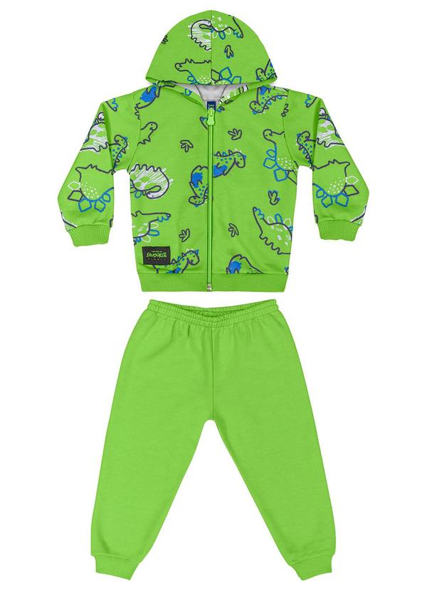 Bee Loop - Conjunto Jaqueta e Calça Bebê Verde 3